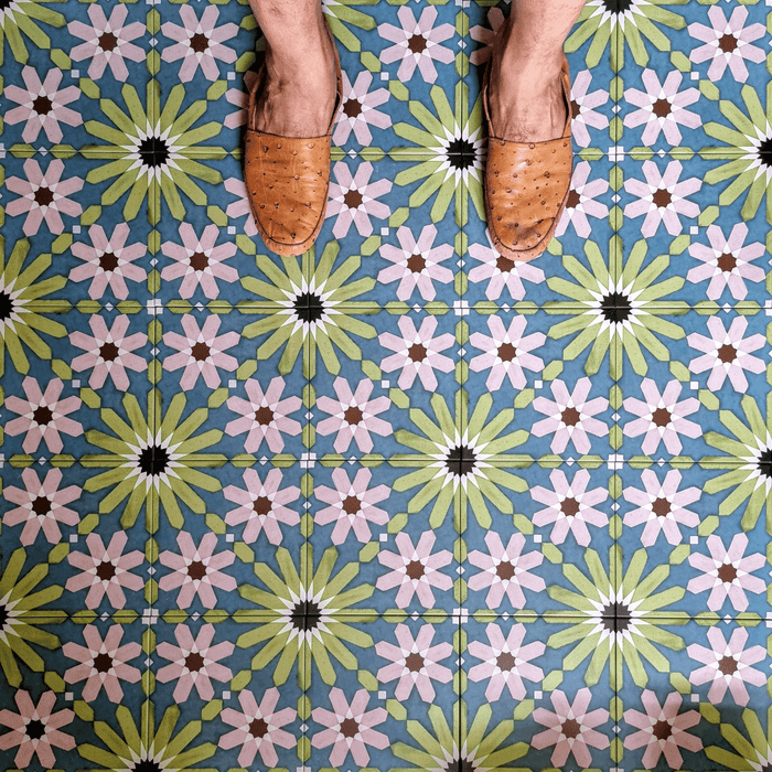 Fez Sommer | Marokkanischer Stil | 20cm x 20cm