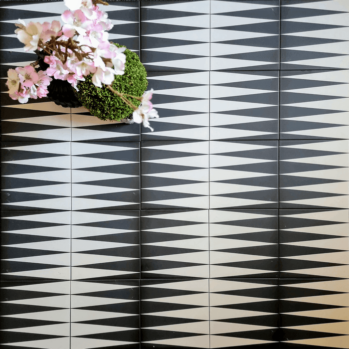 Ficha de backgammon negra y blanca 20 cm x 20 cm
