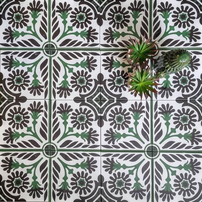 Jardin Schwarz 20cm x 20cm