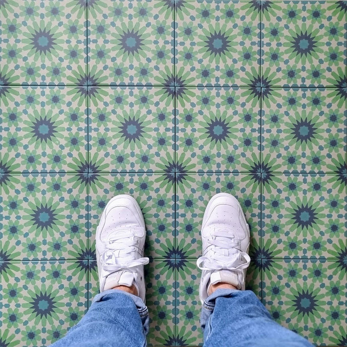 Fez Sahara | Marokkanischer Stil | 20cm x 20cm