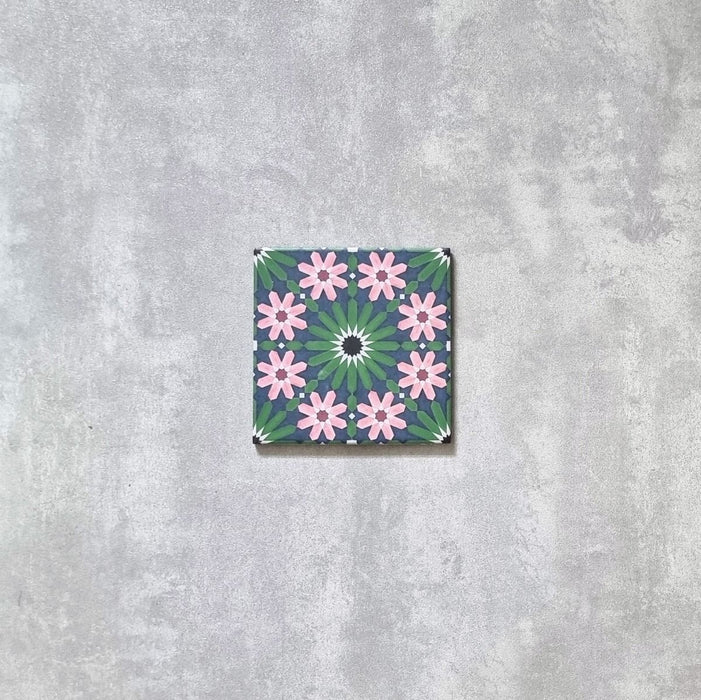 MUESTRA COMPLETA DE AZULEJOS Fez MINI Otoño Azulejo marroquí 15cm x 15cm