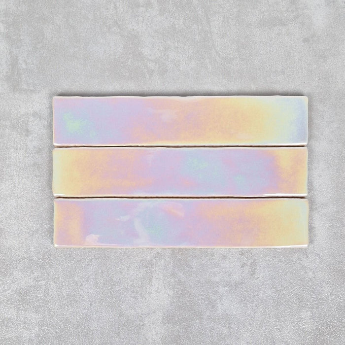 Vincia Hologramm-Muschel-Wandfliese 5 cm x 25 cm