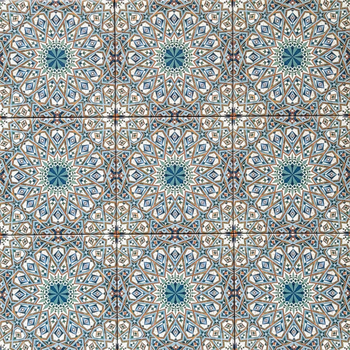 Persien Kashan MINI Marokański 15cm x 15cm