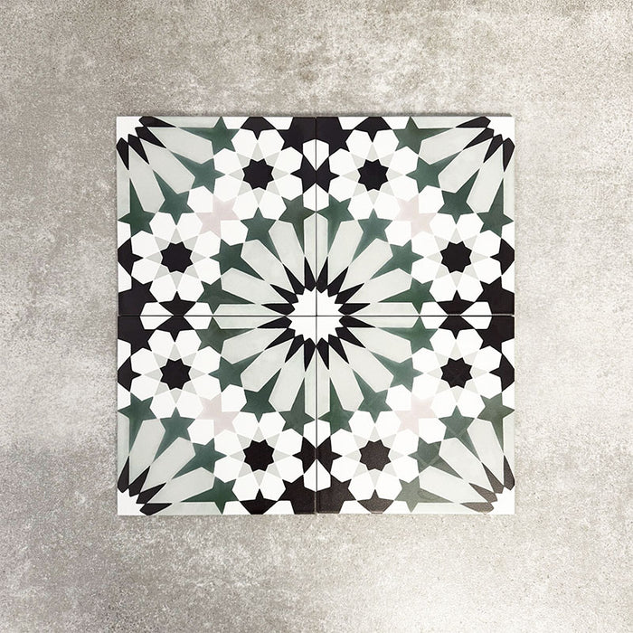 Fez Orchidee | Marokkanischer Stil | 20cm x 20cm