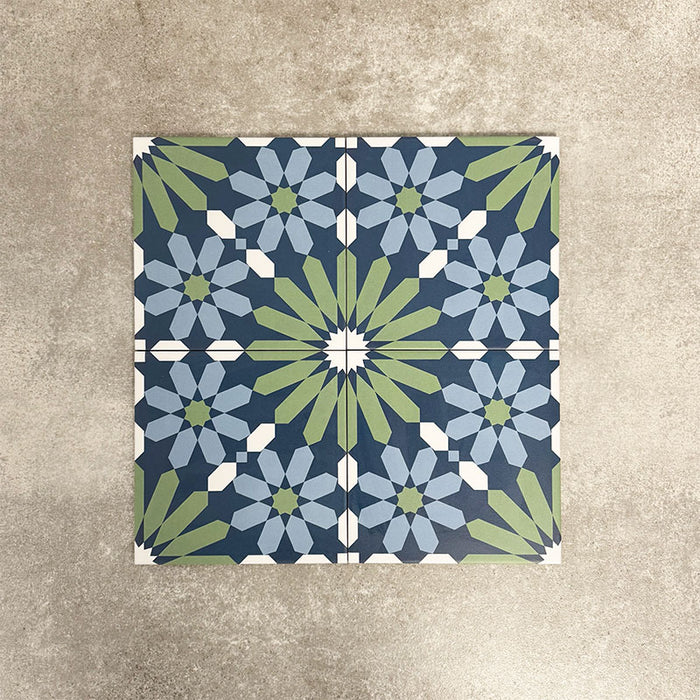 Fez Frühling | Marokkanischer Stil | 20cm x 20cm