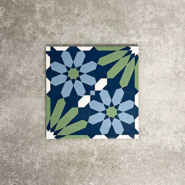 Fez Frühling | Marokkanischer Stil | 20cm x 20cm