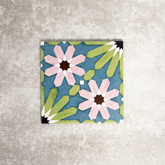 Fez Sommer | Marokkanischer Stil | 20cm x 20cm