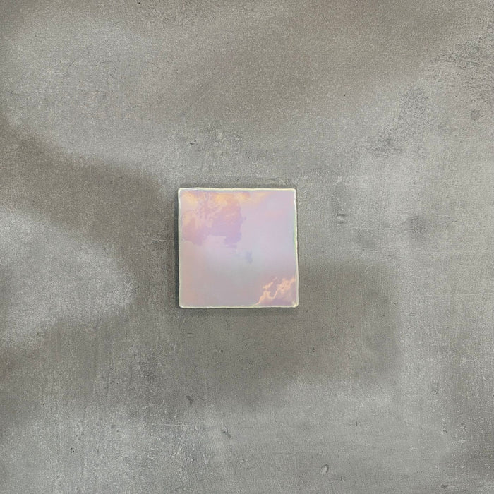 Vincia Hologramm kwadratowa płytka ścienna muszla 10 cm x 10 cm