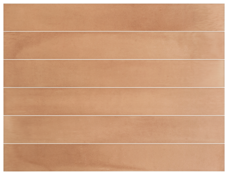EGÉSZ CSEMPE Minta Maldív agyag tégla matt | Fal- és padlólap | 5cm x 40cm