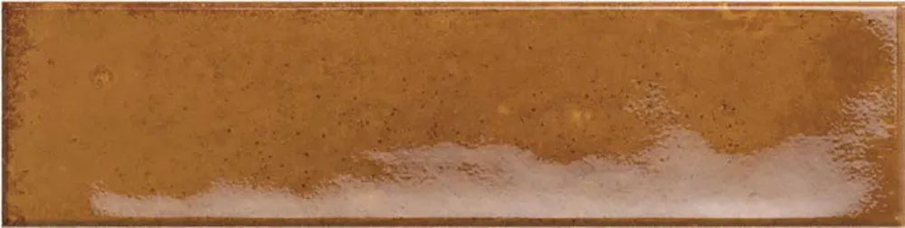 Elazar Ocker Flis Blank Veggflis 6cm x 25cm