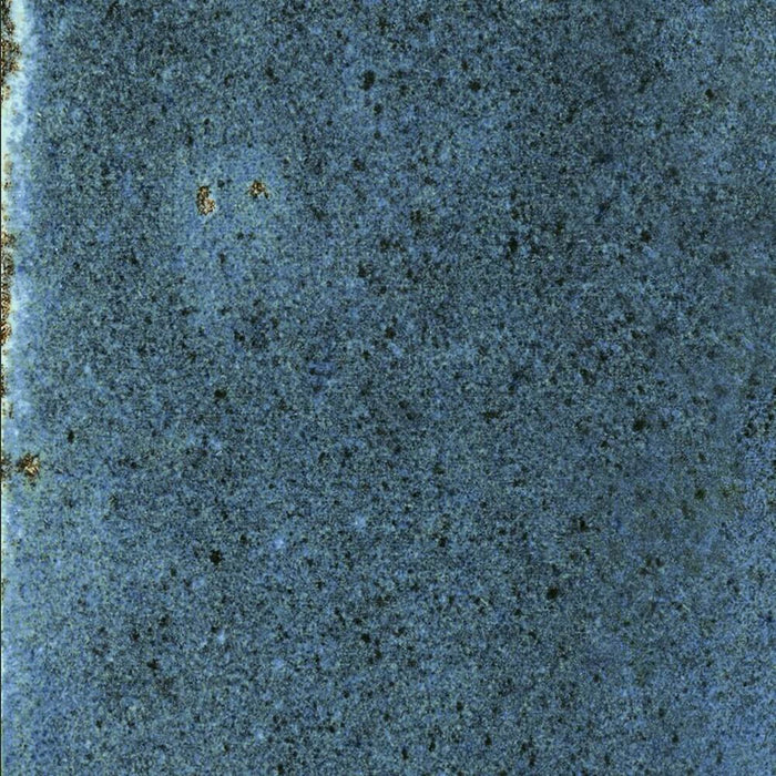 Elazar Blau | Glänzende Quadrat-Fliese | 10cm x 10cm