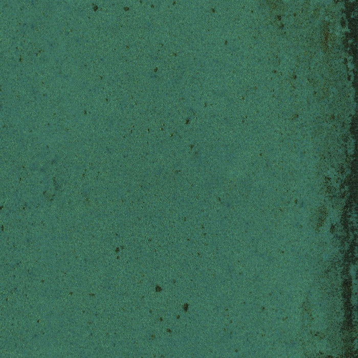 Elazar Olivgroen Vierkant Glanzend Porselein Wand- en Vloertegel 10cm x 10cm