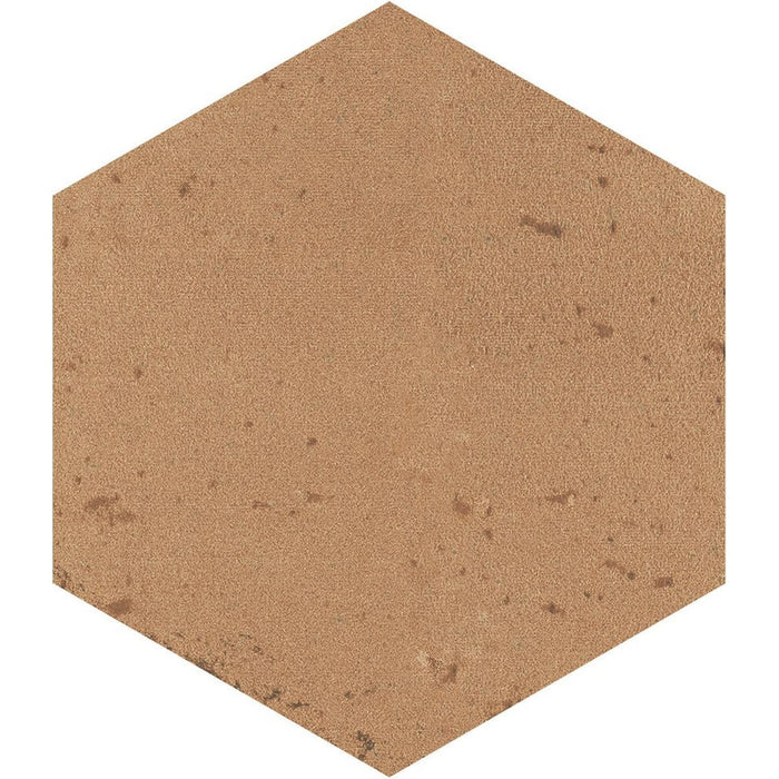 HELE FLISPRØVE Elazar Ocker Hexagon Matt Porselen Vegg- og Gulvflis 11,8 cm x 10,2 cm