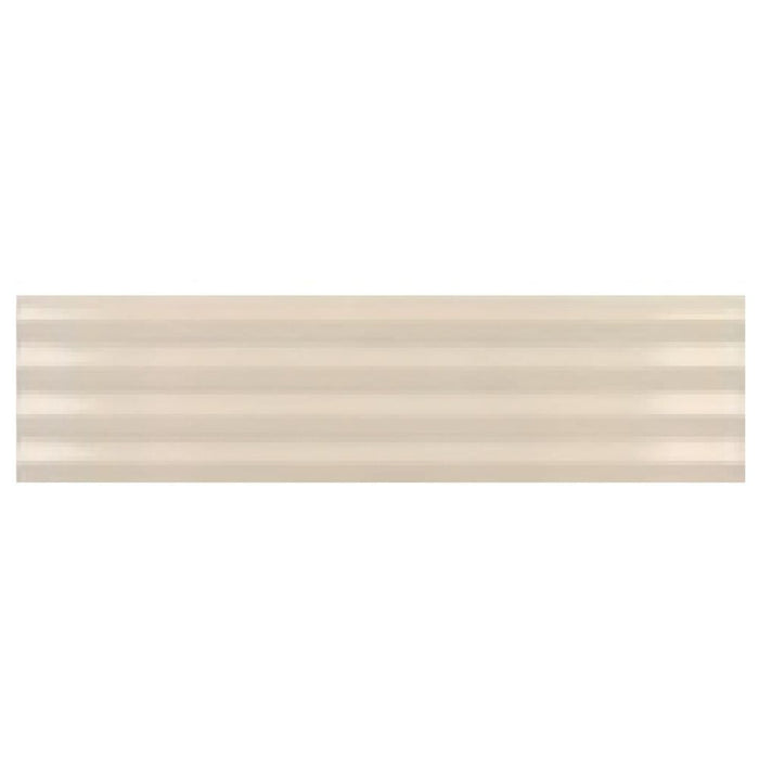 Gallery DEKOR Beige Glänzende Wandfliese 5cm x 20cm