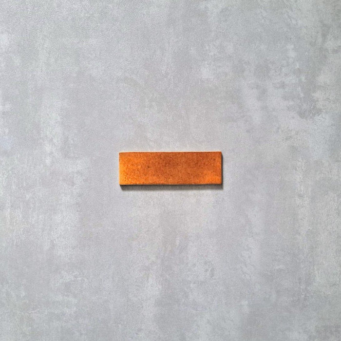 CELÁ VZORKOVÁ DLAŽDICE Saigon Brick Jantarová lesklá obkladová dlaždice 5,1 cm x 16,1 cm