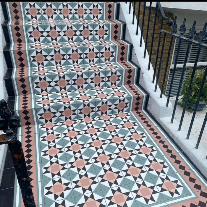 Farnham Manor Victoriaanse stijl 20cm x 20cm