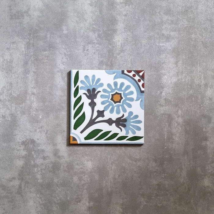 GANZE FLIESENPROBE Jardin Olive 20cm x 20cm