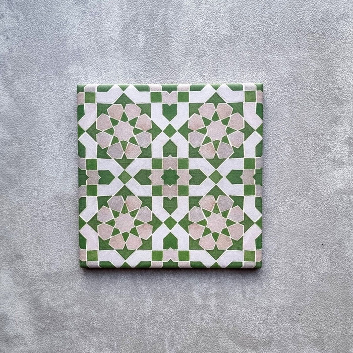 PROBĂ COMPLETĂ DE FAIANȚĂ Persană Reducere MINI Marocan 15cm x 15cm