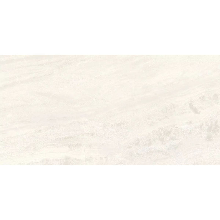 Tilskåret fliseprøve Petra Avorio – elfenbensfarvet marmorlook 60cm x 120 cm