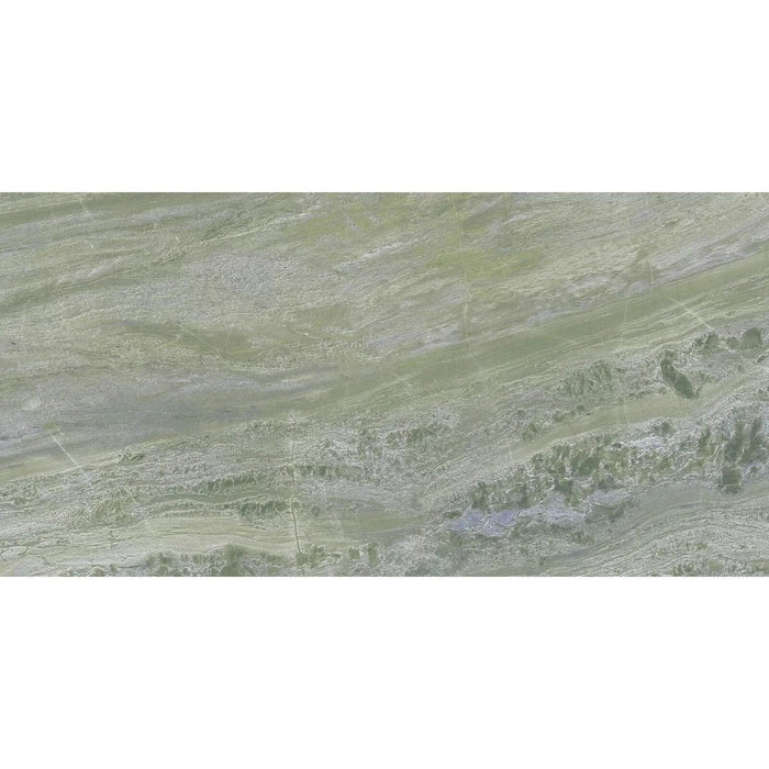 Skåret fliseprøve Petra Verde Green Stone Marble Style 60cm x 120cm
