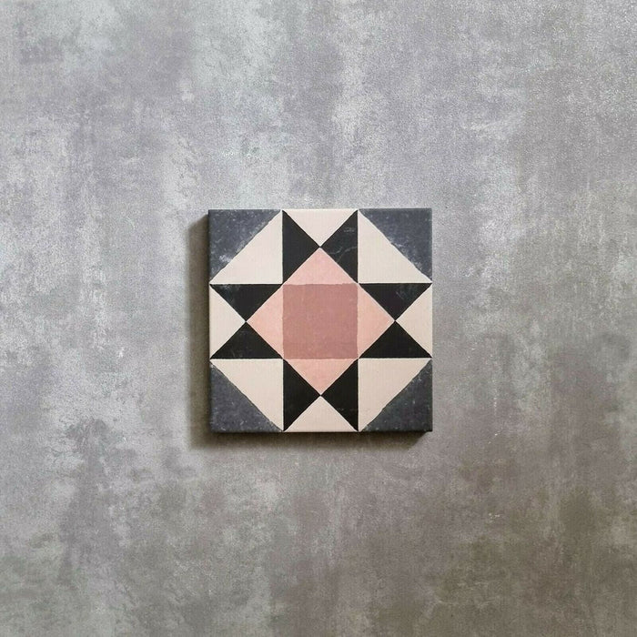 HELE TEGELSTAL Richmond Manor MINI Rose Pink 15cm x 15cm