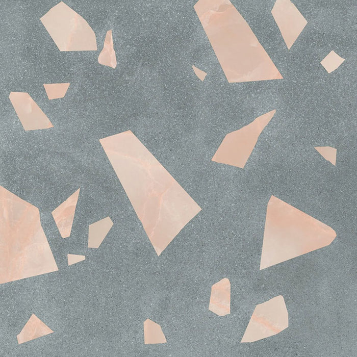 Melodie Rock Terrazzo Grün 60 × 60 cm