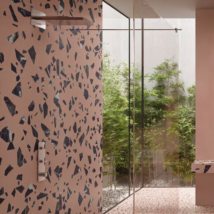 Melodie Rock Terrazzo Pink 60 × 60 cm
