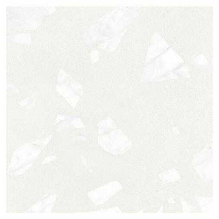 Melodie Rock Terrazzo Weiß 60 × 60 cm