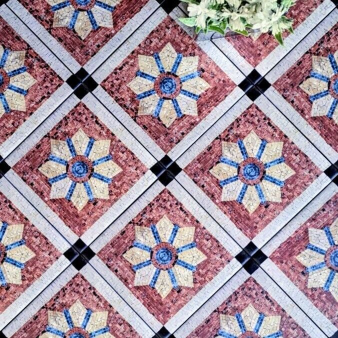 Persien Provence Licht MINI Carreau marocain 15cm x 15cm