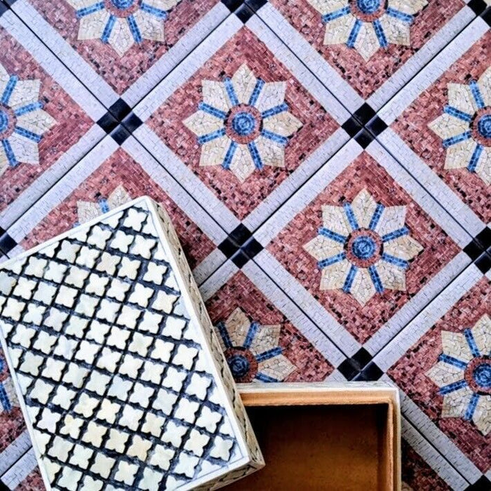 Persien Provence Licht MINI Carreau marocain 15cm x 15cm