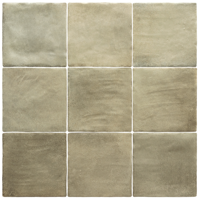 HELE TEGELSTAL Zellige Bosgroen MAT | Vierkant Marokkaans | 10cm x 10cm
